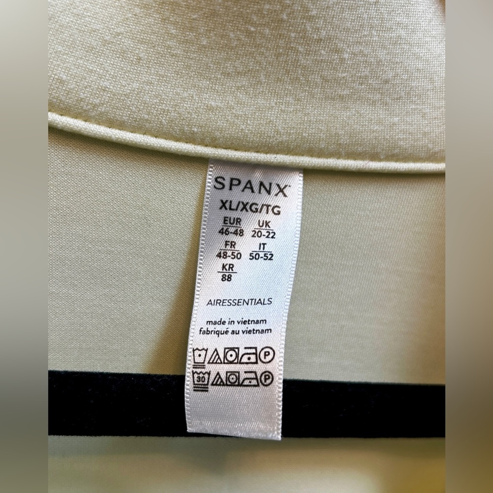 Spanx Air Essentials Modal Half Zip Pullover Lemo… - image 5